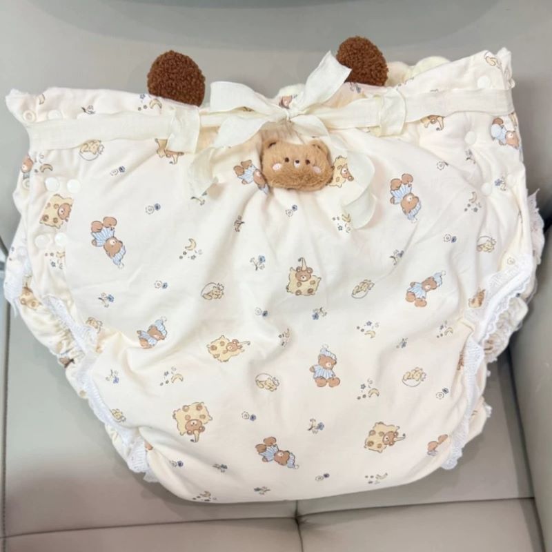 Diapering - Popok Kain Motif Kartun Katun untuk