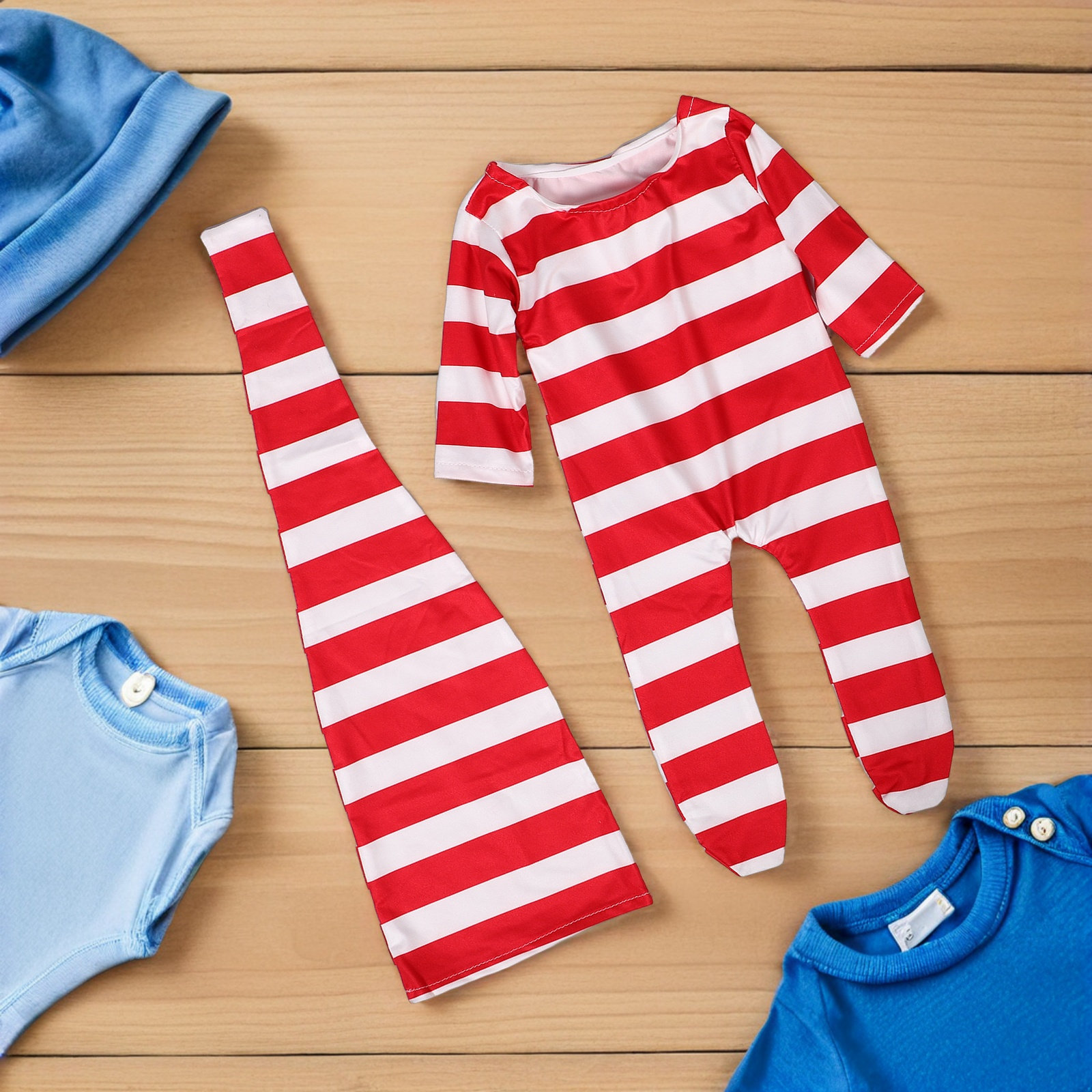 Setelan Kostum untuk Sesi Foto - Newborn Baby Girl Romper Floral ulasan dan harga